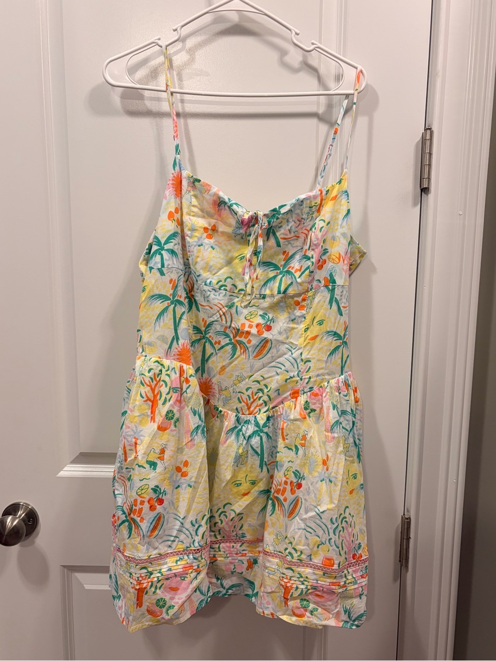 Roller Rabbit Target Collab Floral Sundress in Yellow, Pink, Green & Orange